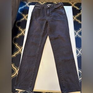 PacSun Black Denim Mom Jean Size 24